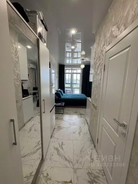 Студия Москва № 160 кв-л, 1Вк2 (21.8 м) - Фото 1