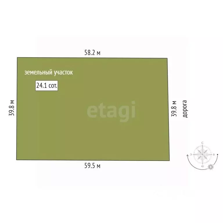 Участок в Башкортостан, Гафурийский район, с. Янгискаин ул. Кашфуллы ... - Фото 2