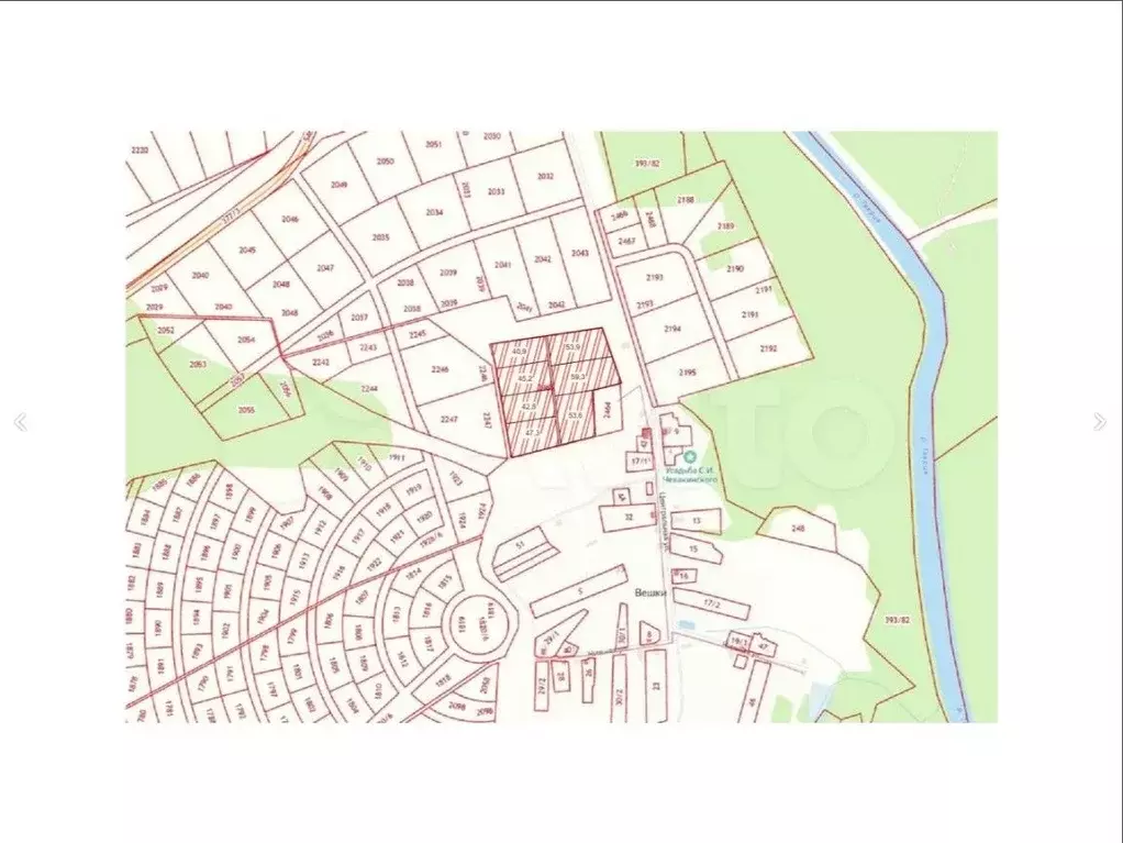 Участок в Тверская область, Спировский муниципальный округ, д. Вешки  ... - Фото 1