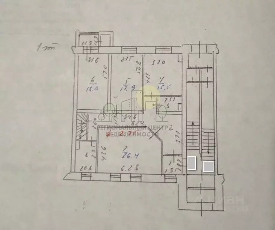 3-к кв. Иркутская область, Иркутск ул. Гидростроителей, 15 (143.7 м) - Фото 2