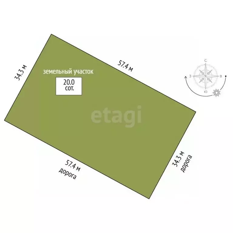 Участок в Крым, Феодосия муниципальный округ, с. Береговое ул. ... - Фото 2