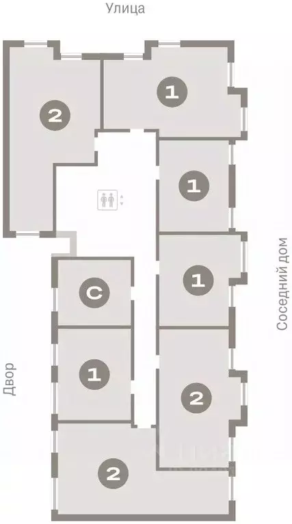 1-к кв. Новосибирская область, Новосибирский район, Краснообск рп, 3-й ... - Фото 1
