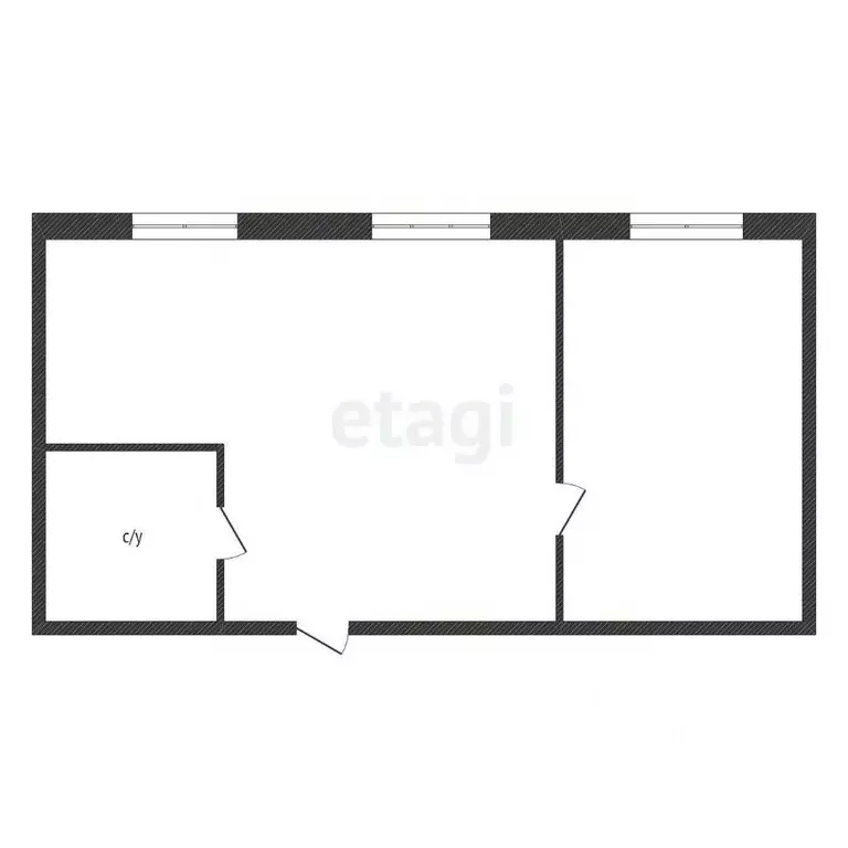 2-к кв. Красноярский край, Емельяново пгт ул. Посадская, 21 (48.5 м) - Фото 2