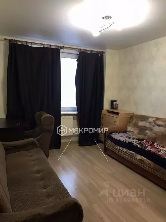 2-к кв. Ленинградская область, Мурино Всеволожский район, просп. ... - Фото 1
