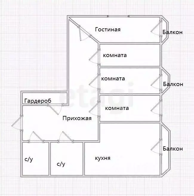 Офис в Приморский край, Уссурийск ул. Александра Зеленского, 34 (117 ... - Фото 1