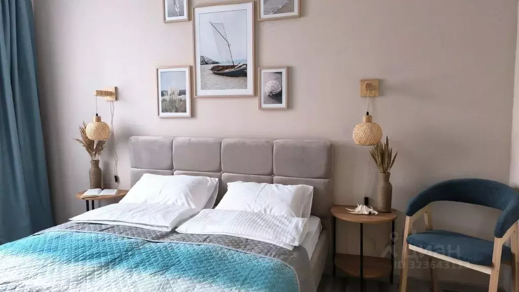 1-к кв. Калининградская область, Зеленоградск Окружная ул., 9 (40.0 м) - Фото 1