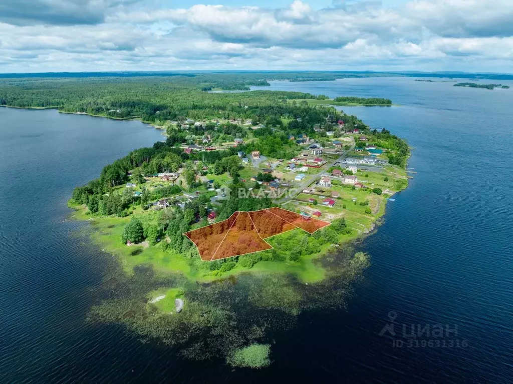 Участок в Карелия, Прионежский район, Шуйское с/пос, Жилой массив ... - Фото 0