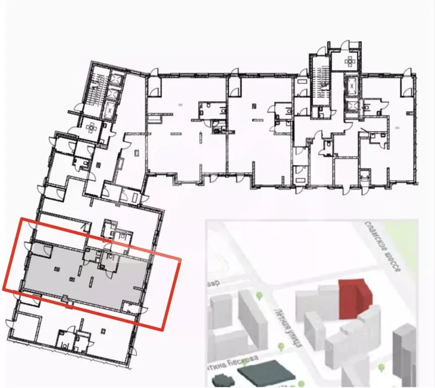 Помещение свободного назначения в Москва ул. Николая Озерова, 2к1 (99 ... - Фото 2