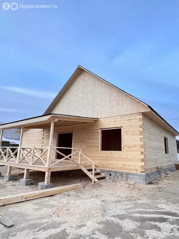 Дом в село Нижний Саянтуй, ДНТ Багульник, 2-й квартал (230 м) - Фото 1