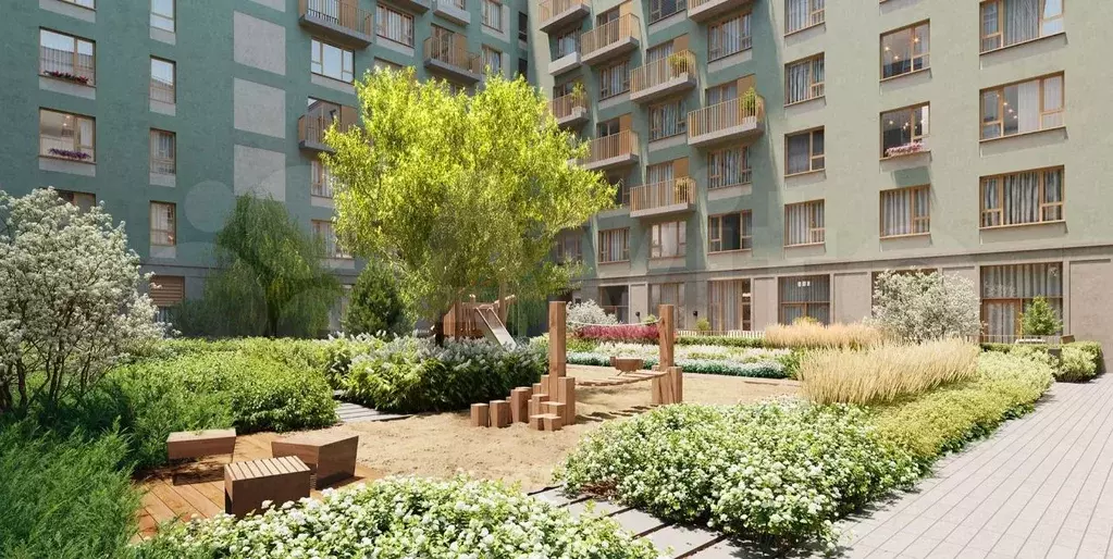 Квартира-студия, 26,6 м, 3/8 эт. - Фото 0
