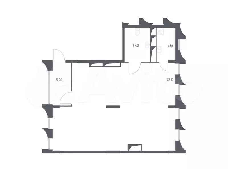Продам помещение свободного назначения, 89.11 м - Фото 0