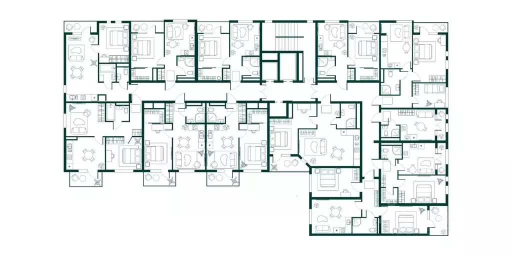 2-к кв. Дагестан, Дербент Новая История жилой комплекс (51.21 м) - Фото 2
