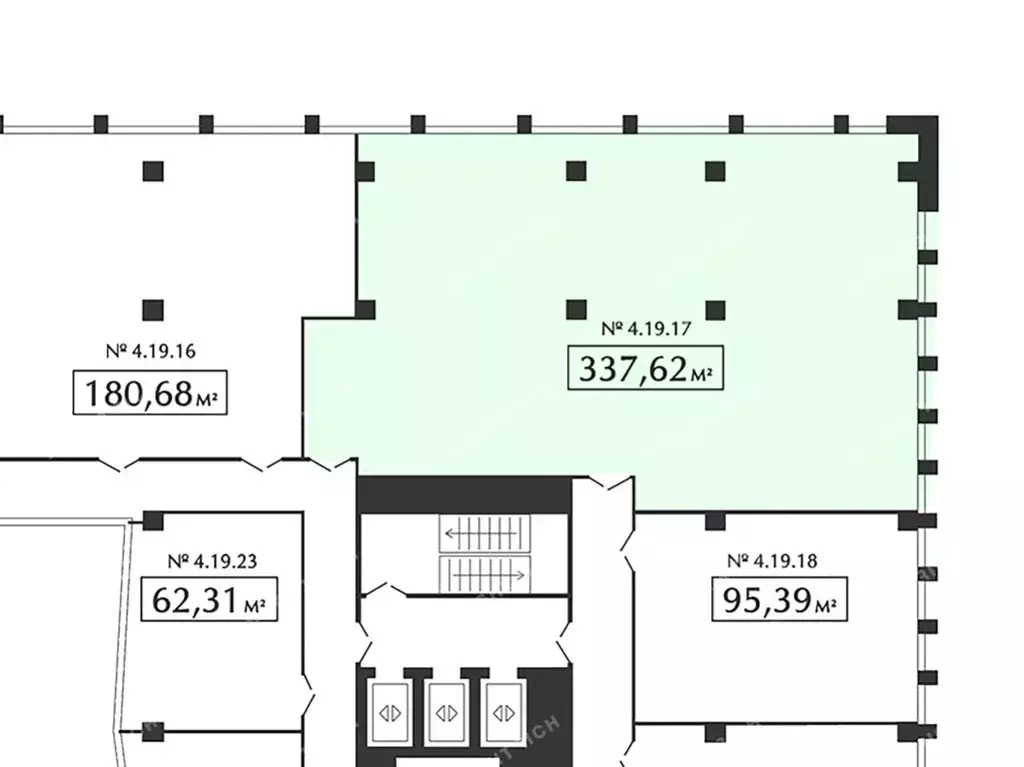 Офис в Санкт-Петербург Левашовский просп., 13И (338 м) - Фото 2