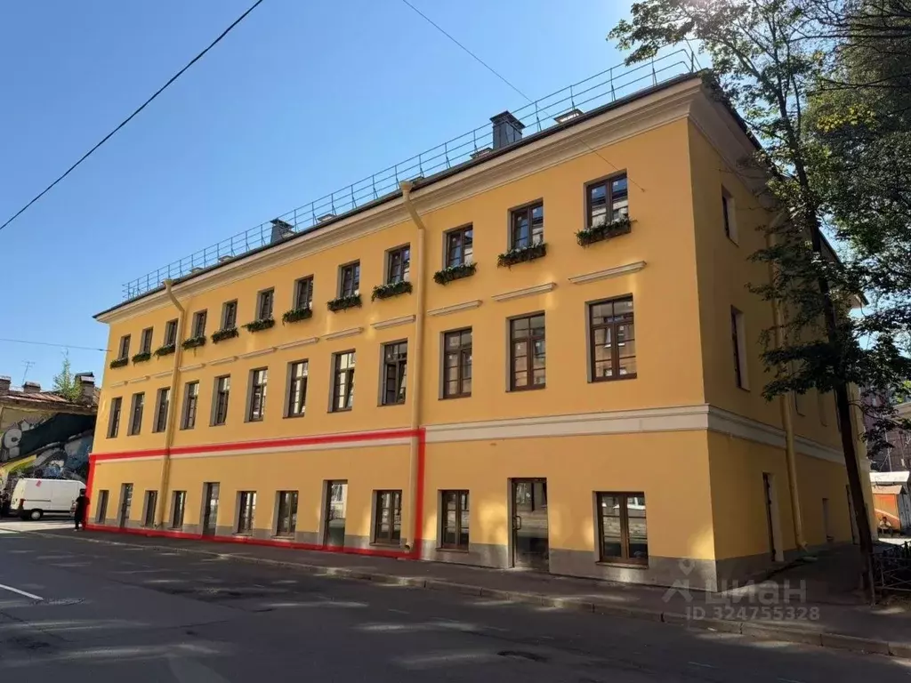 Помещение свободного назначения в Санкт-Петербург ул. Константина ... - Фото 1