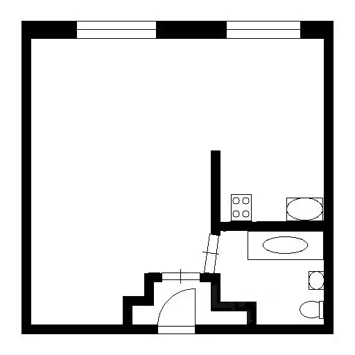 1-к кв. Санкт-Петербург ул. Вавиловых, 11К6 (31.3 м) - Фото 1