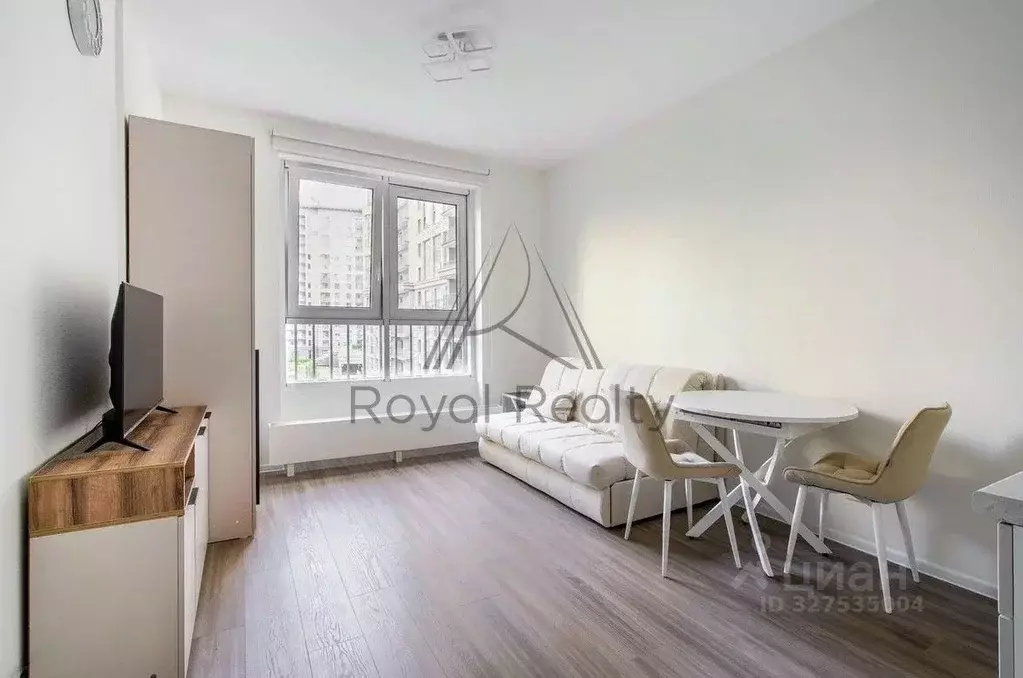 Студия Санкт-Петербург Октябрьская наб., 40 (22.1 м) - Фото 1