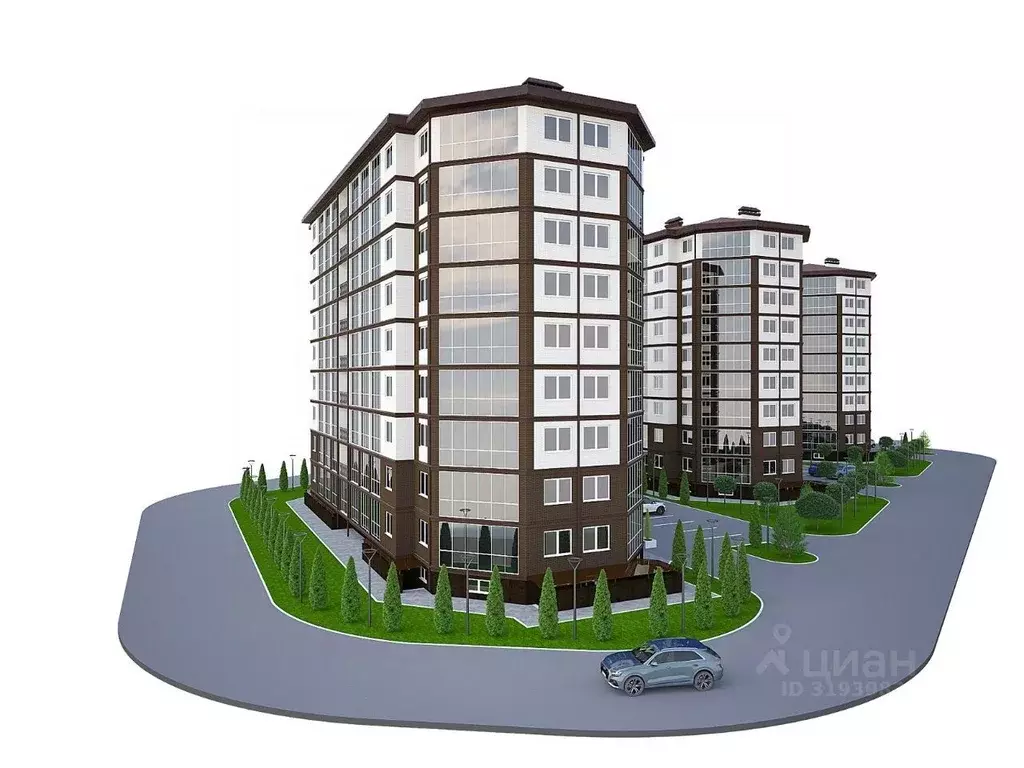 1-к кв. Ставропольский край, Ессентуки Октябрьская ул., 8/5 (41.67 м) - Фото 1