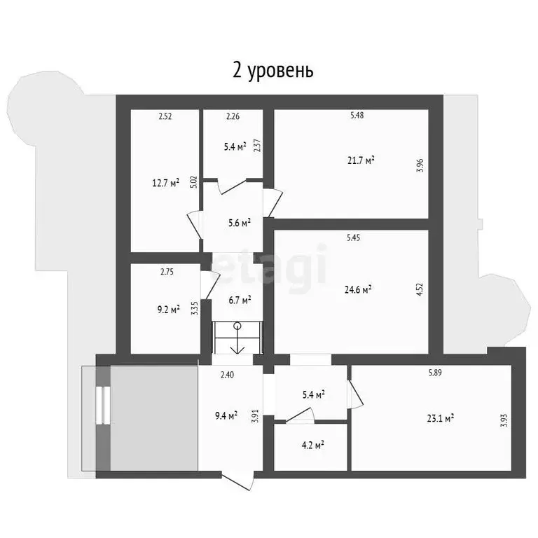 6-комнатная квартира: Тюмень, улица Николая Фёдорова, 9 (300 м) - Фото 2