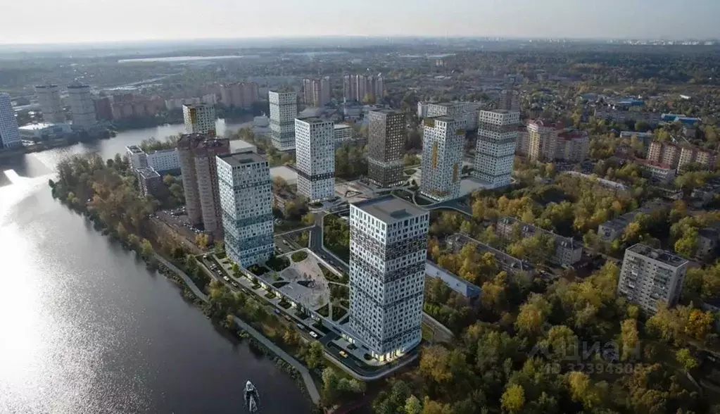 3-к кв. Московская область, Пушкино Фабрикант жилой комплекс, 1 (72.7 ... - Фото 2