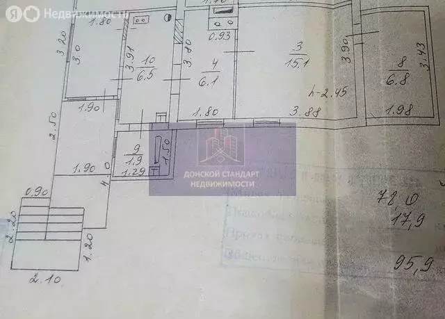 Дом в Ростов-на-Дону, Нахичевань, улица 3-я Линия (36 м) - Фото 0