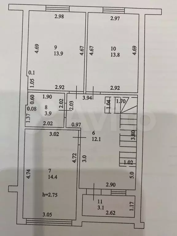 Таунхаус 120,8 м на участке 3,5 сот. - Фото 0