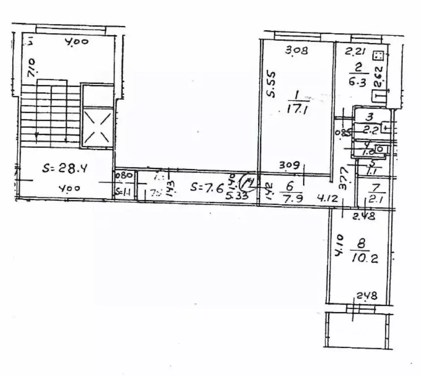 2-к кв. Московская область, Подольск Юбилейная ул., 26 (48.0 м) - Фото 1