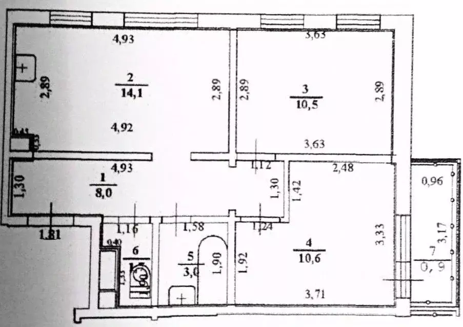 2-к кв. Нижегородская область, Нижний Новгород ул. Бориса Видяева, 22 ... - Фото 1