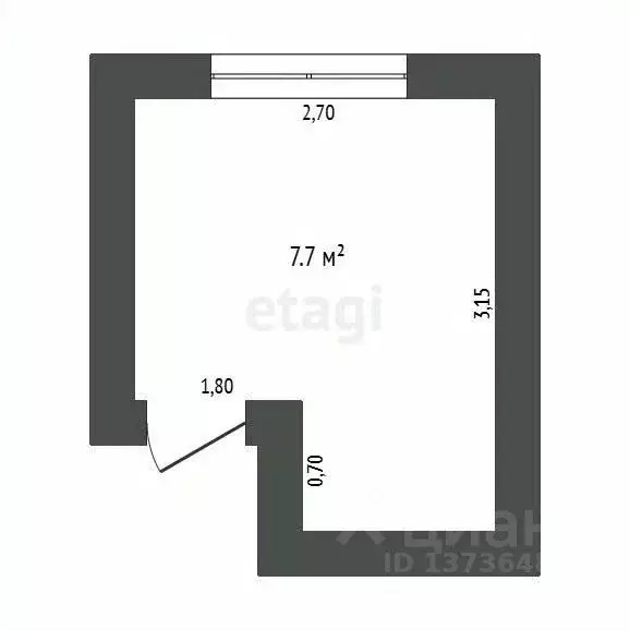 Комната Амурская область, Благовещенск 2-й мкр, ул. Кантемирова, 6 ... - Фото 1