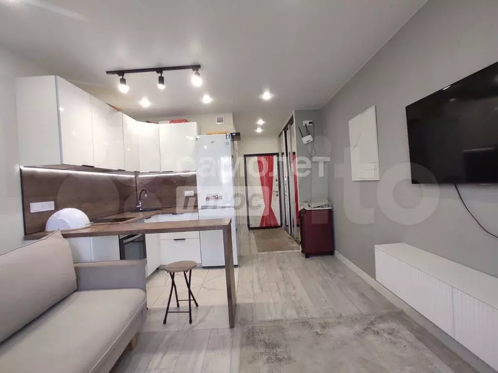 Квартира-студия, 18 м, 1/10 эт. - Фото 1