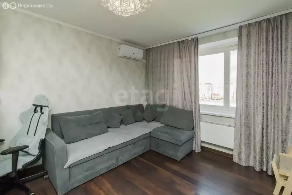 1-комнатная квартира: Тюмень, улица Федюнинского, 58 (41 м) - Фото 2