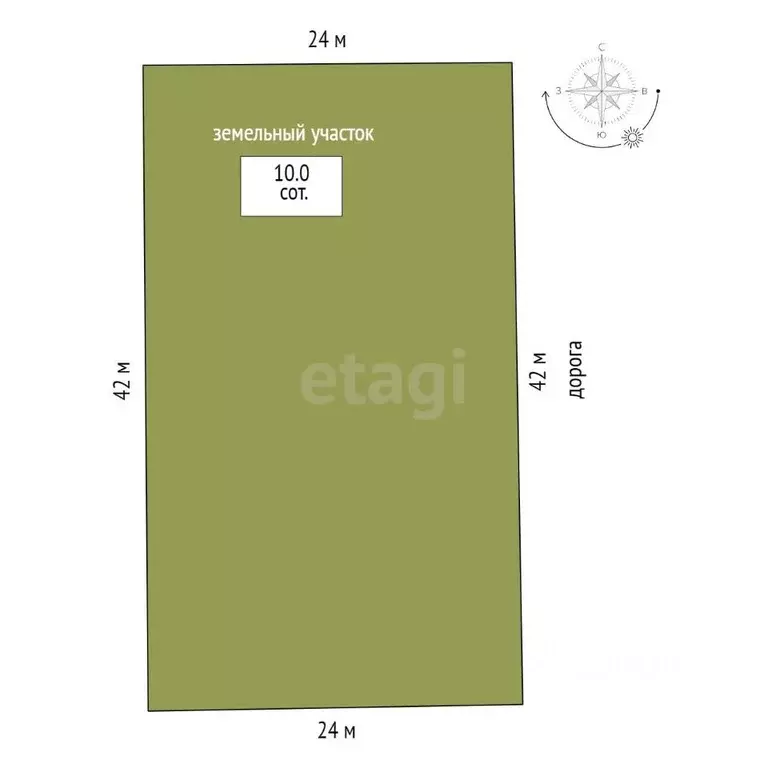 Участок в Тюменская область, Тюменский муниципальный округ, д. Речкина ... - Фото 2