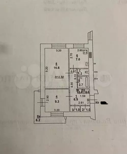 2-к. квартира, 48 м, 8/14 эт. - Фото 0