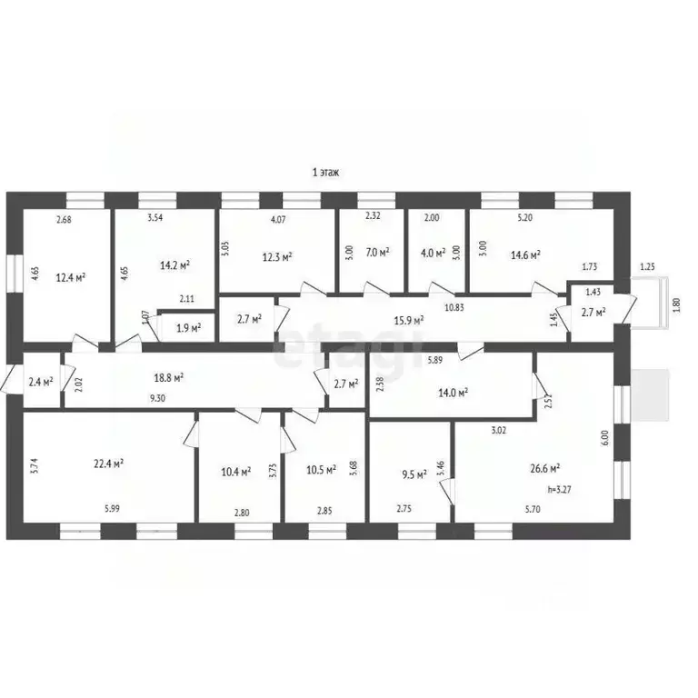 Офис в Тюменская область, Тюмень ул. Седова, 19А (420 м) - Фото 2