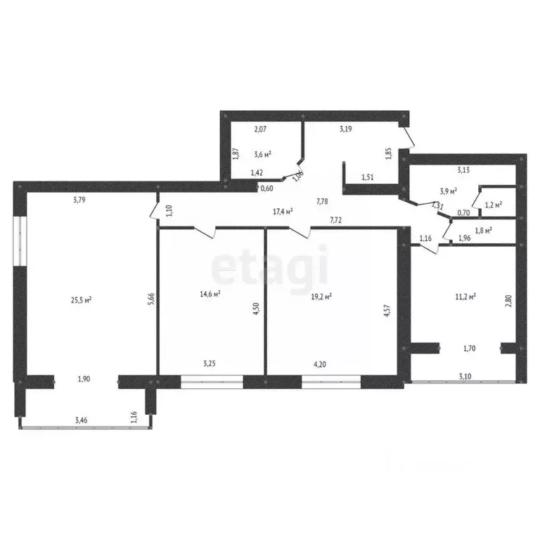 3-к кв. Башкортостан, Уфа Коммунистическая ул., 91 (102.0 м) - Фото 2