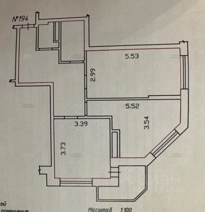 2-к кв. Калужская область, Калуга ул. 65 лет Победы, 41 (60.0 м) - Фото 2