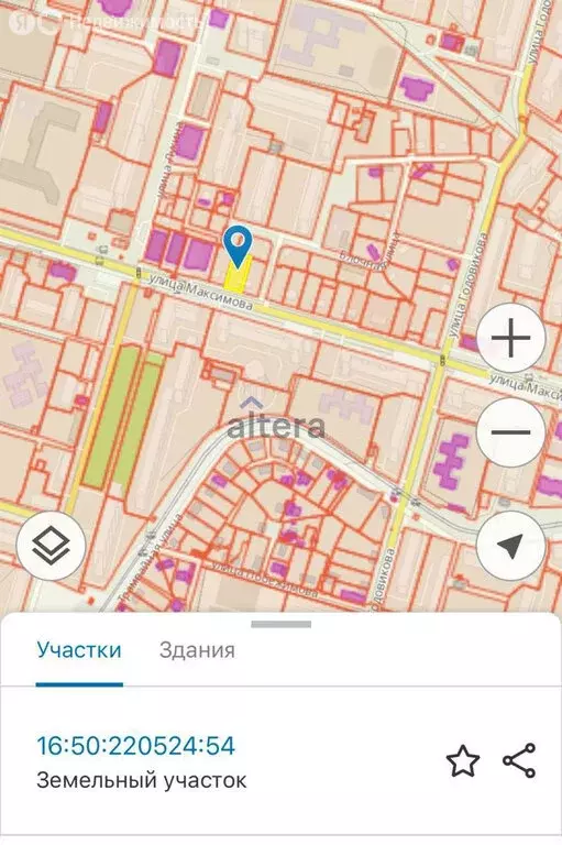 Участок в Казань, улица Максимова, 16 (10.65 м) - Фото 1