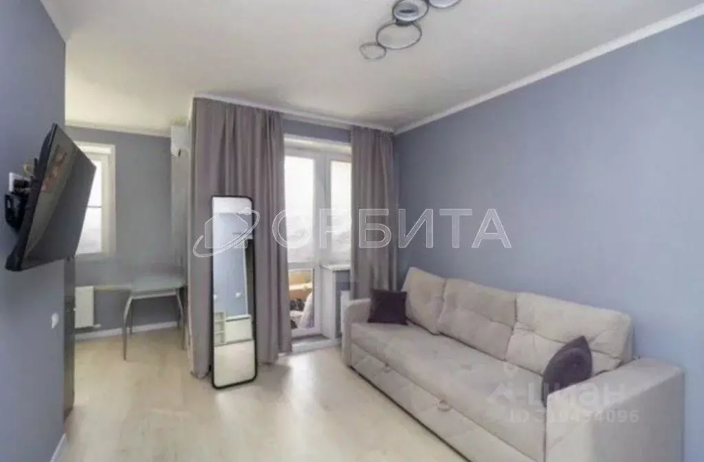 Студия Тюменская область, Тюмень Дамбовская ул., 25к1 (24.1 м) - Фото 0