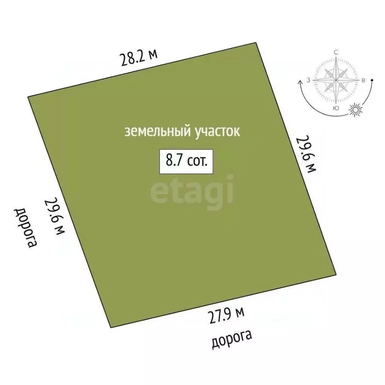 Участок в Тюменская область, Тюменский муниципальный округ, с. ... - Фото 1