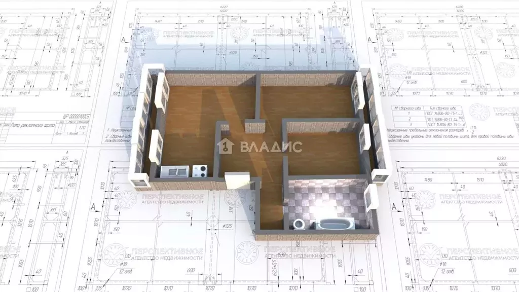 3-к кв. Иркутская область, Ангарск 7А мкр, 8 (88.8 м) - Фото 2