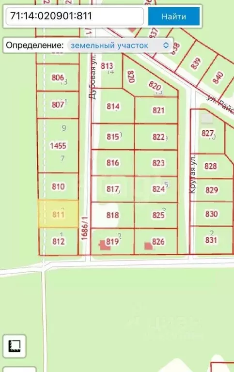 Участок в Тульская область, Тула городской округ, с. Частое ул. ... - Фото 2