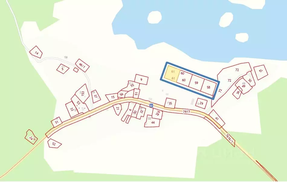 Участок в Ленинградская область, Лодейнопольский район, Янегское ... - Фото 1