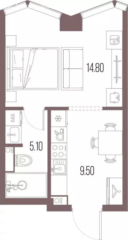 Квартира-студия: Москва, САО, район Левобережный (29.4 м) - Фото 0