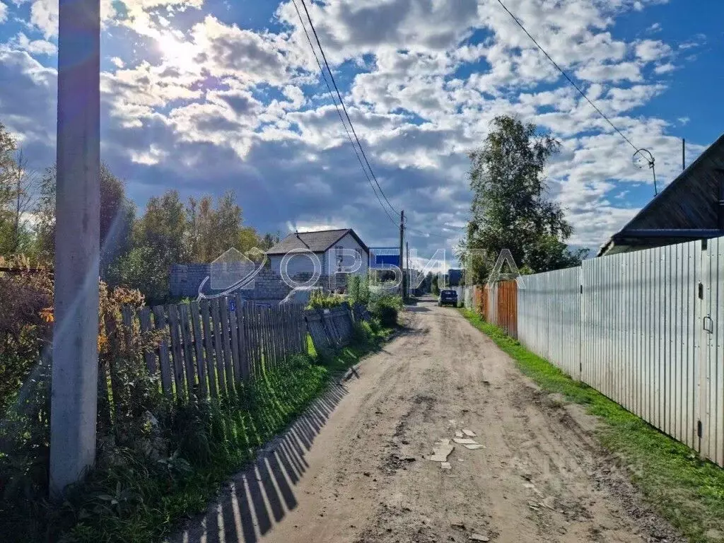 Участок в Тюменская область, Тюмень Электрон СНТ, ул. Осенняя (6.0 ... - Фото 1