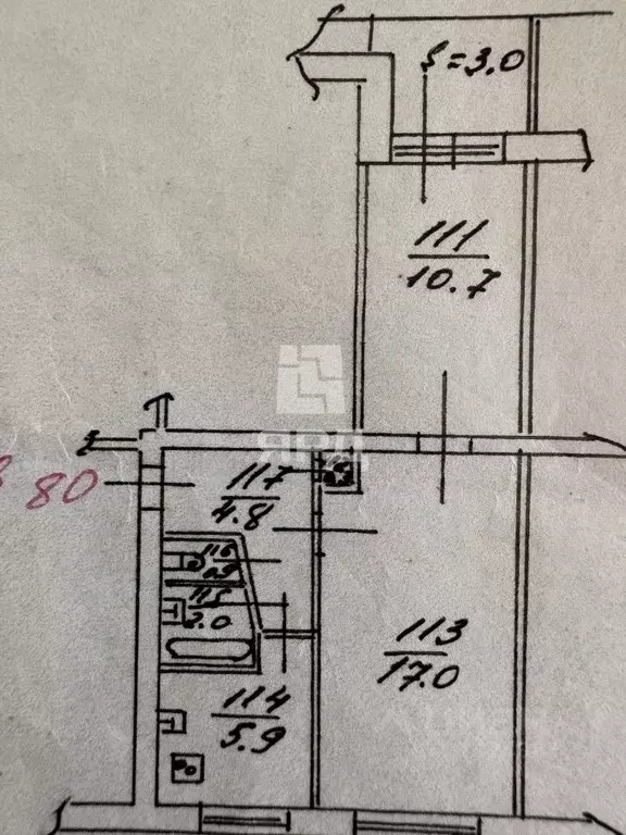 2-к кв. Ростовская область, Ростов-на-Дону Казахская ул. (41.6 м) - Фото 2