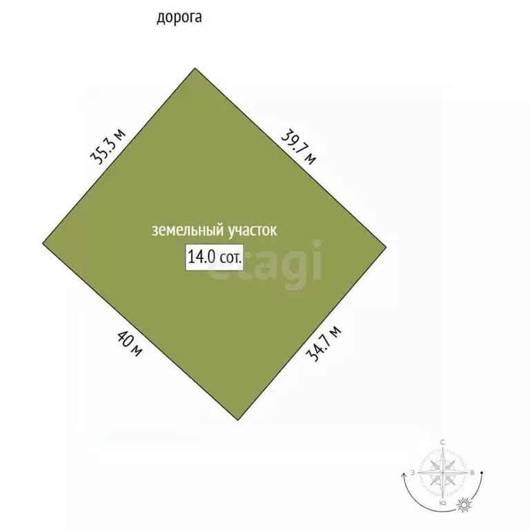 Участок в Калужская область, Калуга городской округ, д. Лихун ул. ... - Фото 2