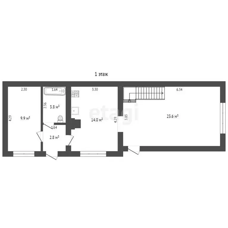 Дом в Таганрог, Разинская улица (108 м) - Фото 1