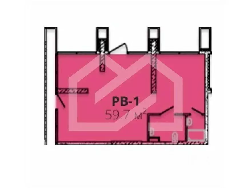 Торговая площадь в Москва Стоун Райз жилой комплекс (60 м) - Фото 1