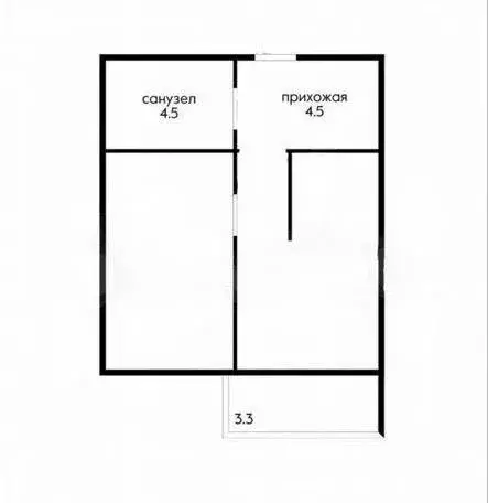 Квартира-студия: Новая Адыгея, Бжегокайская улица, 90/3к2 (31 м) - Фото 0