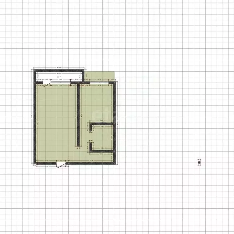 1-к кв. Иркутская область, Ангарск 32-й мкр, 24 (37.4 м) - Фото 1