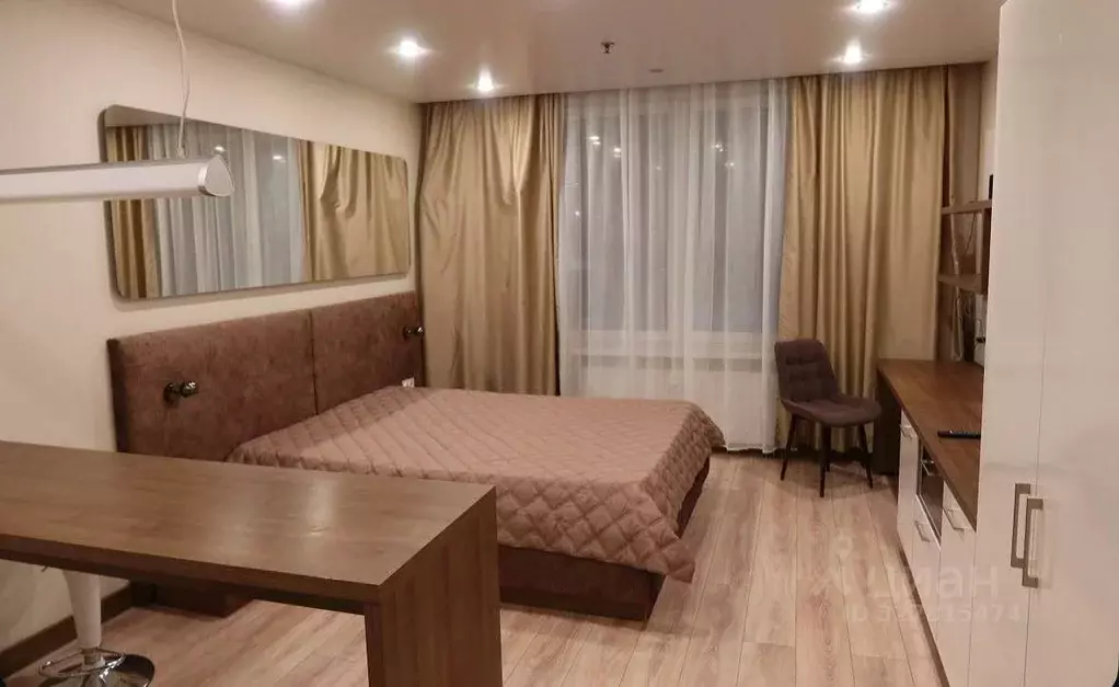 Студия Санкт-Петербург ул. Хошимина, 16 (28.3 м) - Фото 1